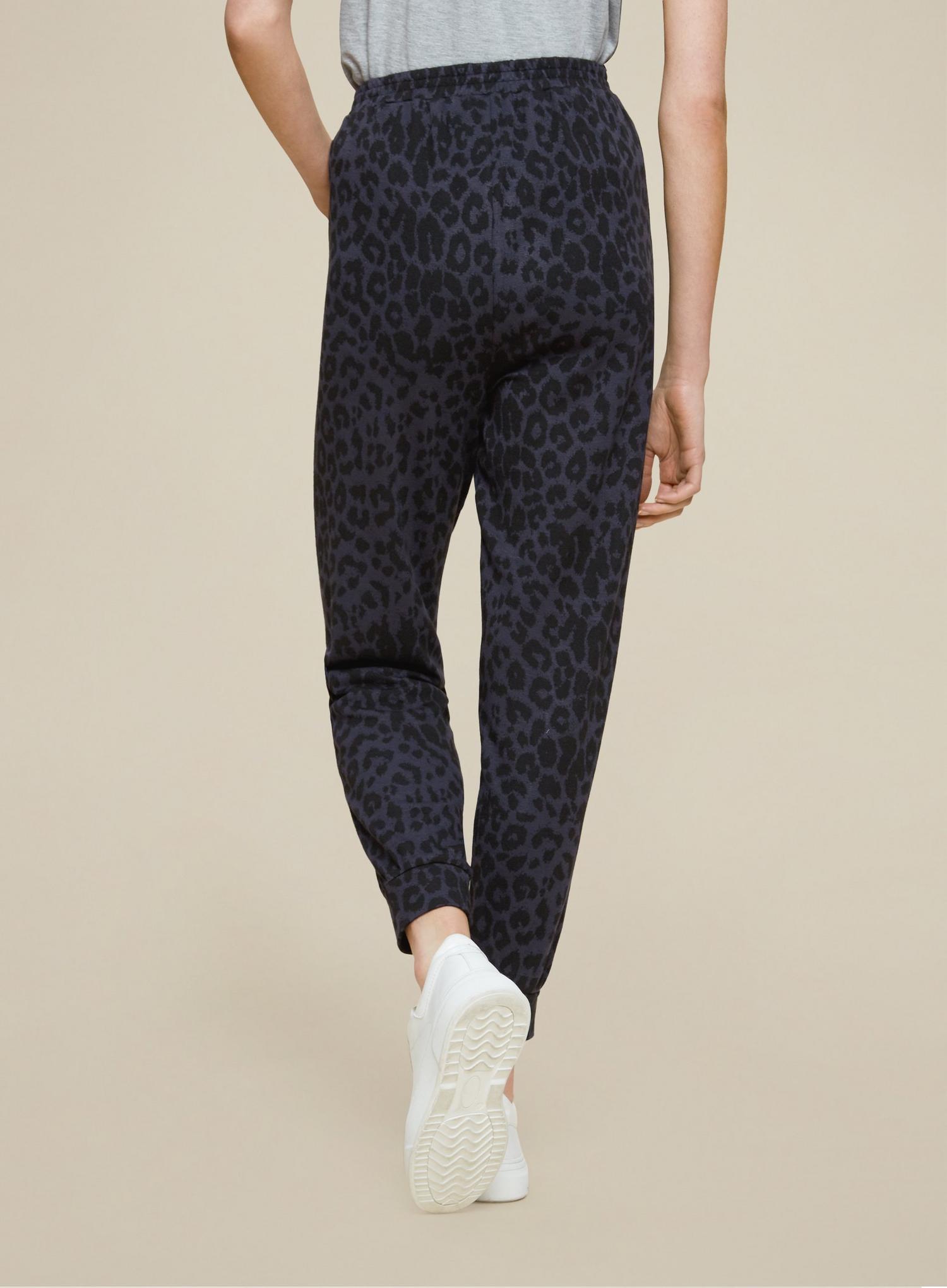 animal print joggers womens