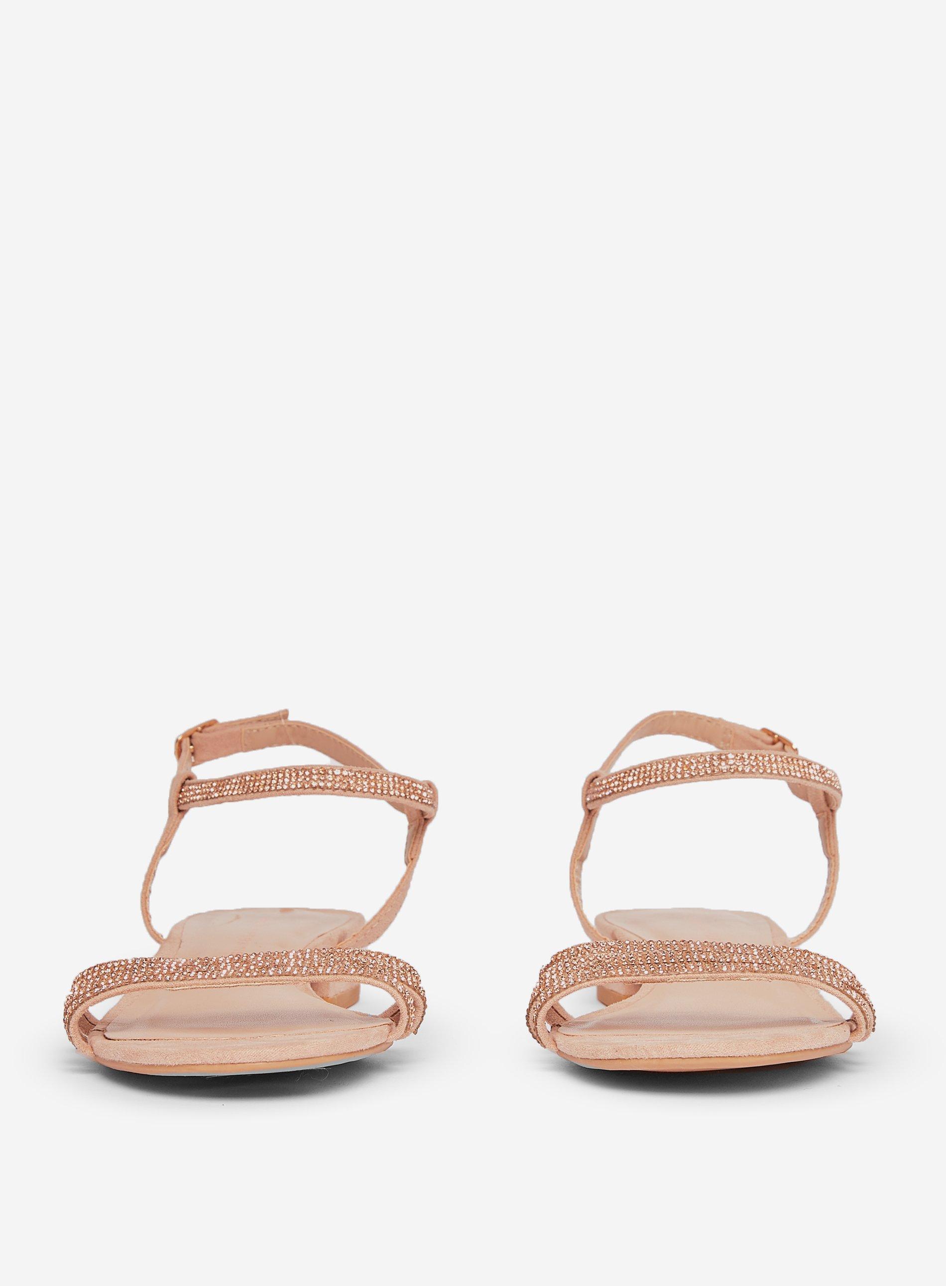 blush sandals