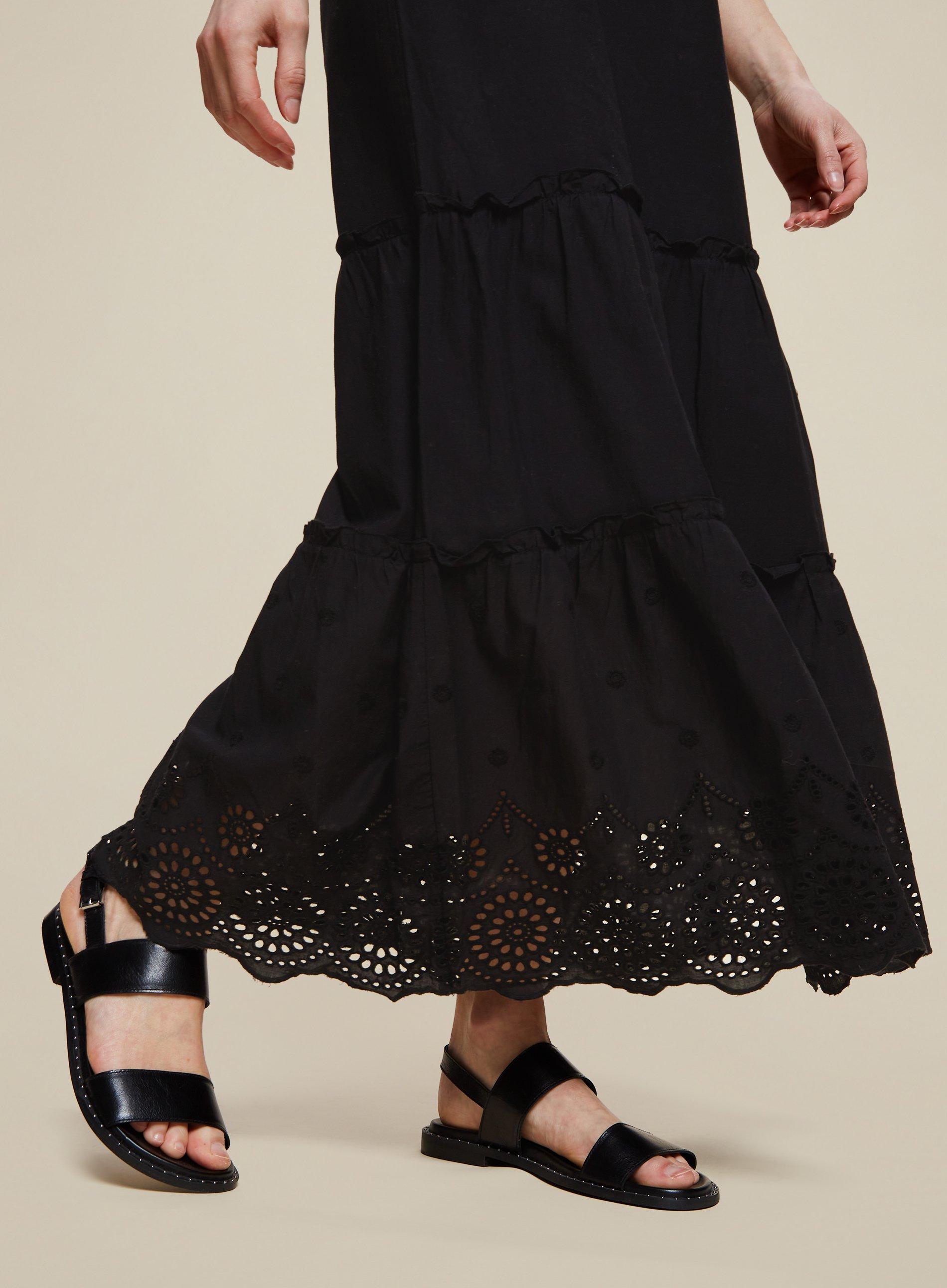 Black Broderie Camisole Dress | Dorothy ...