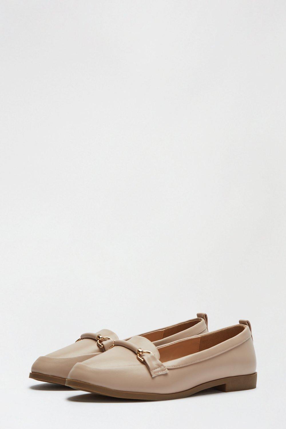 blush loafers