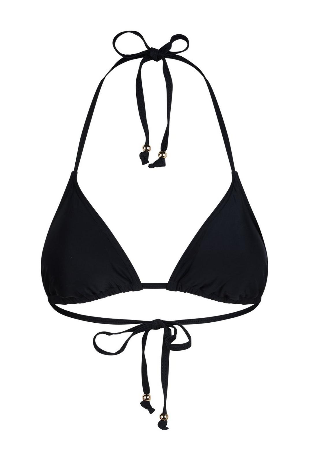 BlackTie Detail Bikini Top | Dorothy Perkins UK