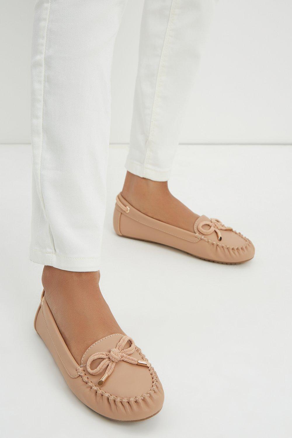 blush loafers