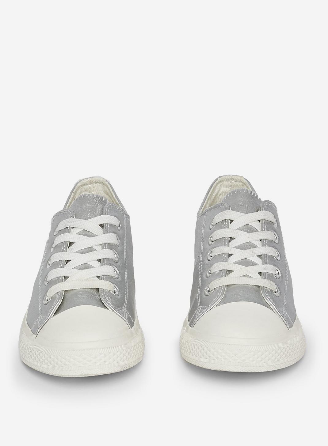 579 Wide Fit Silver Icon Trainers image number 2
