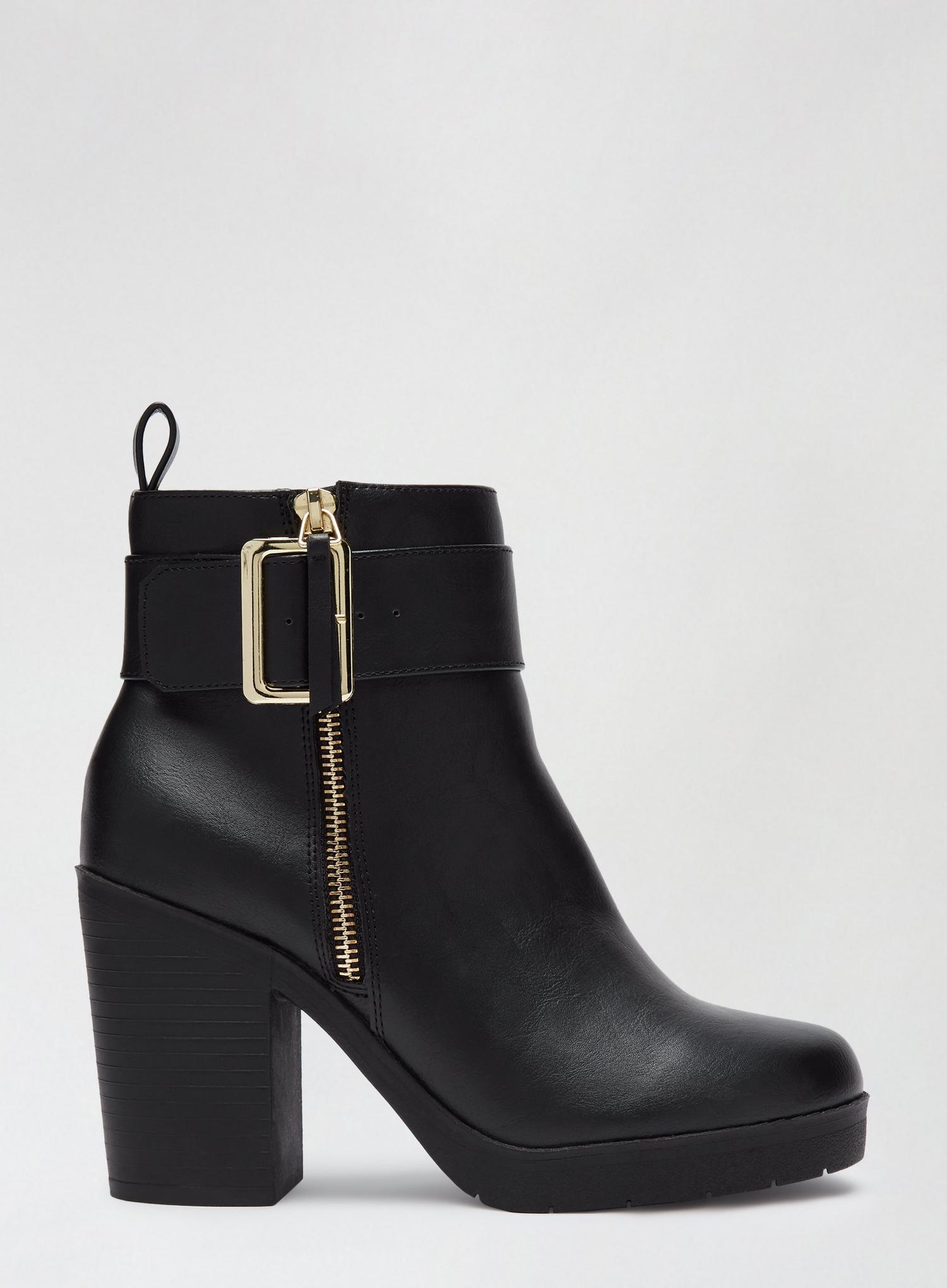 Black Abba Boots | Dorothy Perkins UK