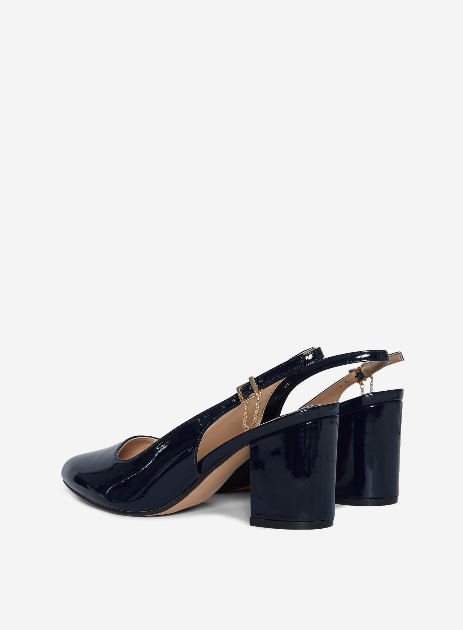 Wide Fit Navy Everlyn Court Shoes | Dorothy Perkins UK