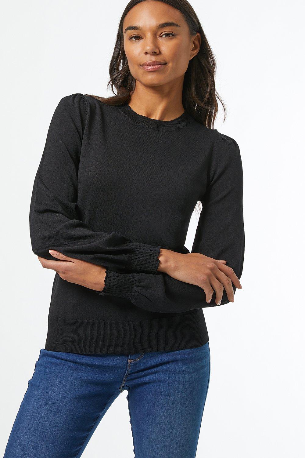 dorothy perkins black jumpers