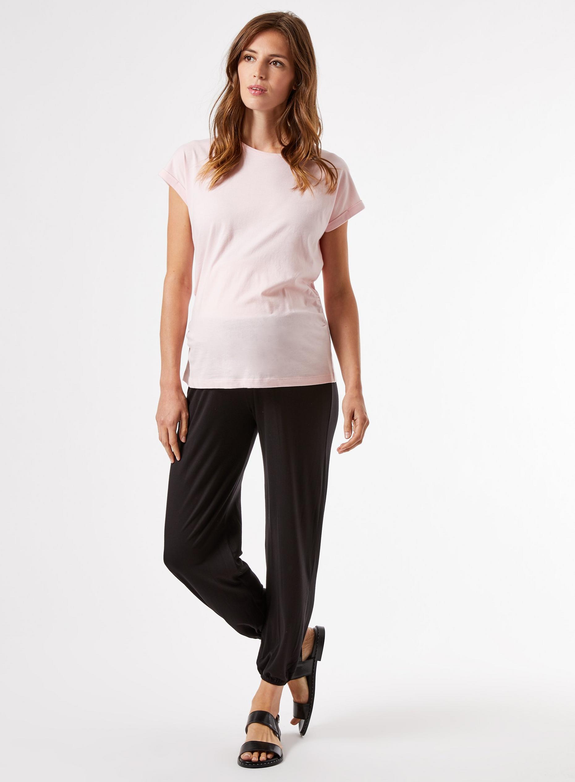 maternity cotton joggers