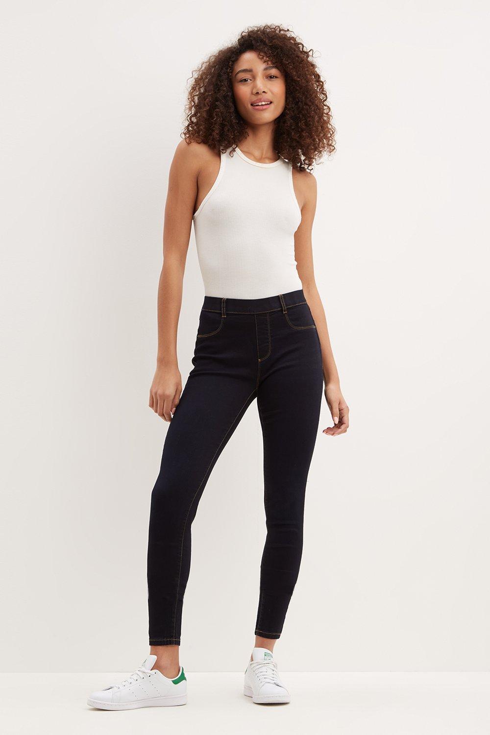 jeggings with long top