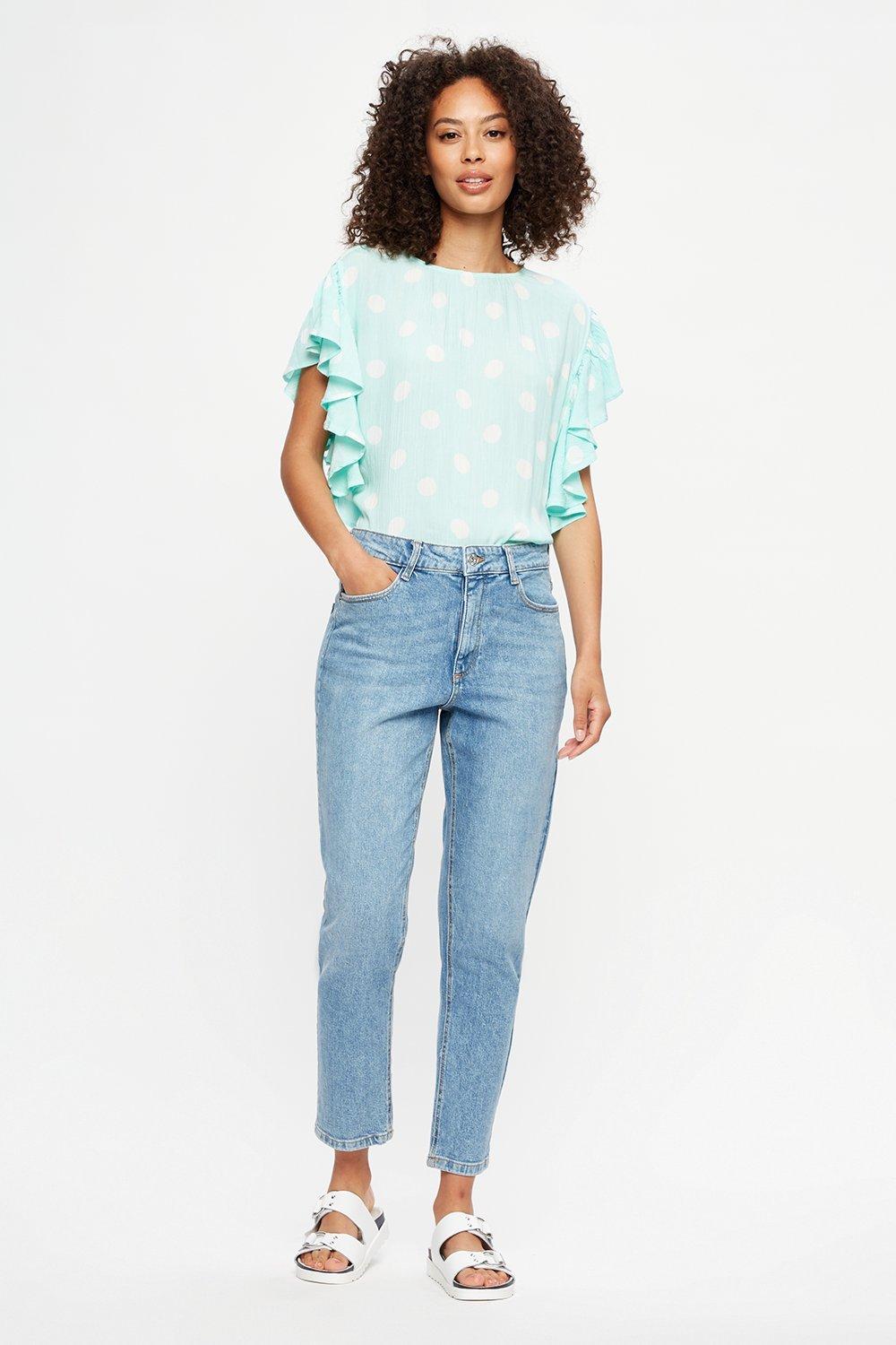 dorothy perkins petite mom jeans