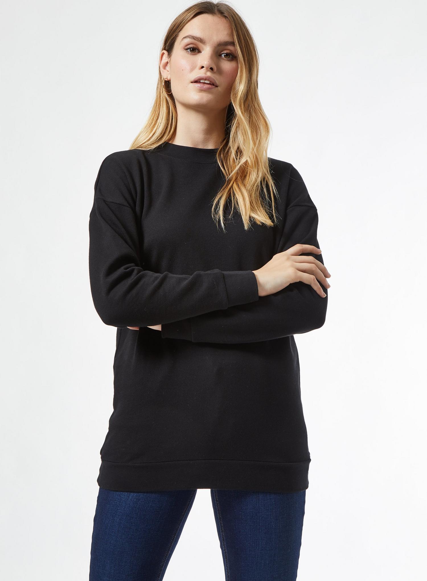 longline sweatshirt women's