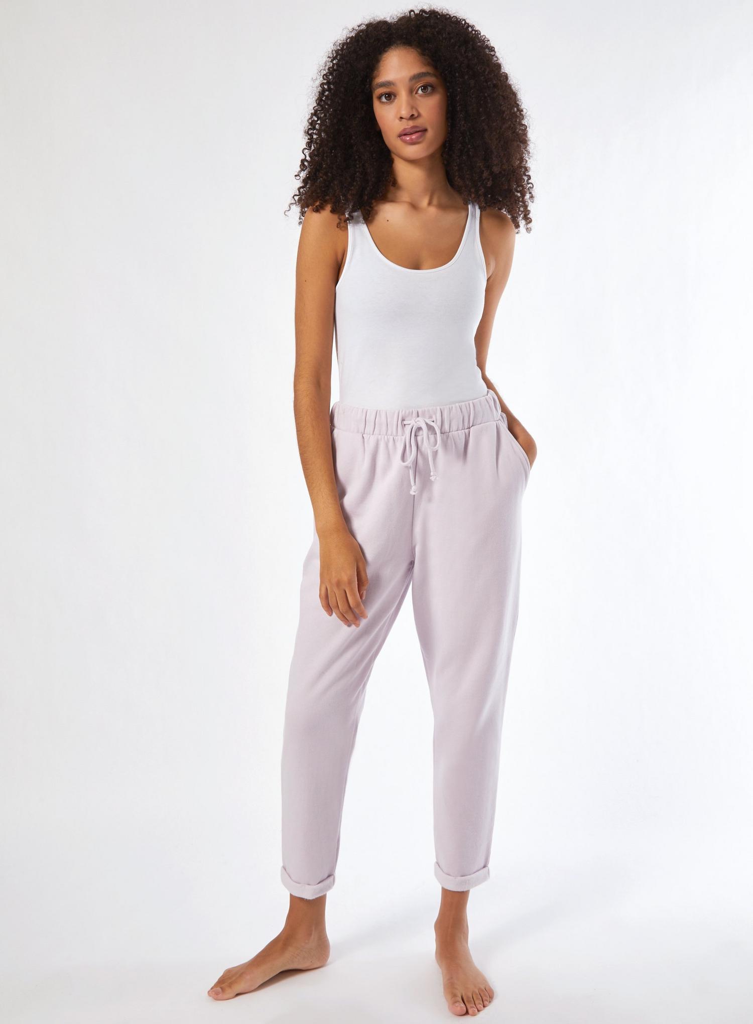 womens lilac joggers