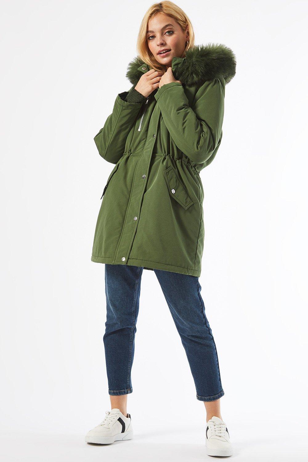 petite parka jacket