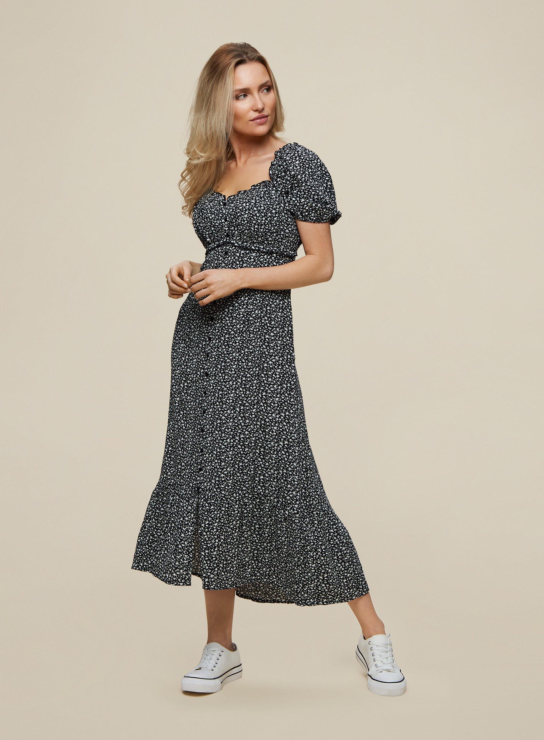 ditsy gypsy crinkle dress