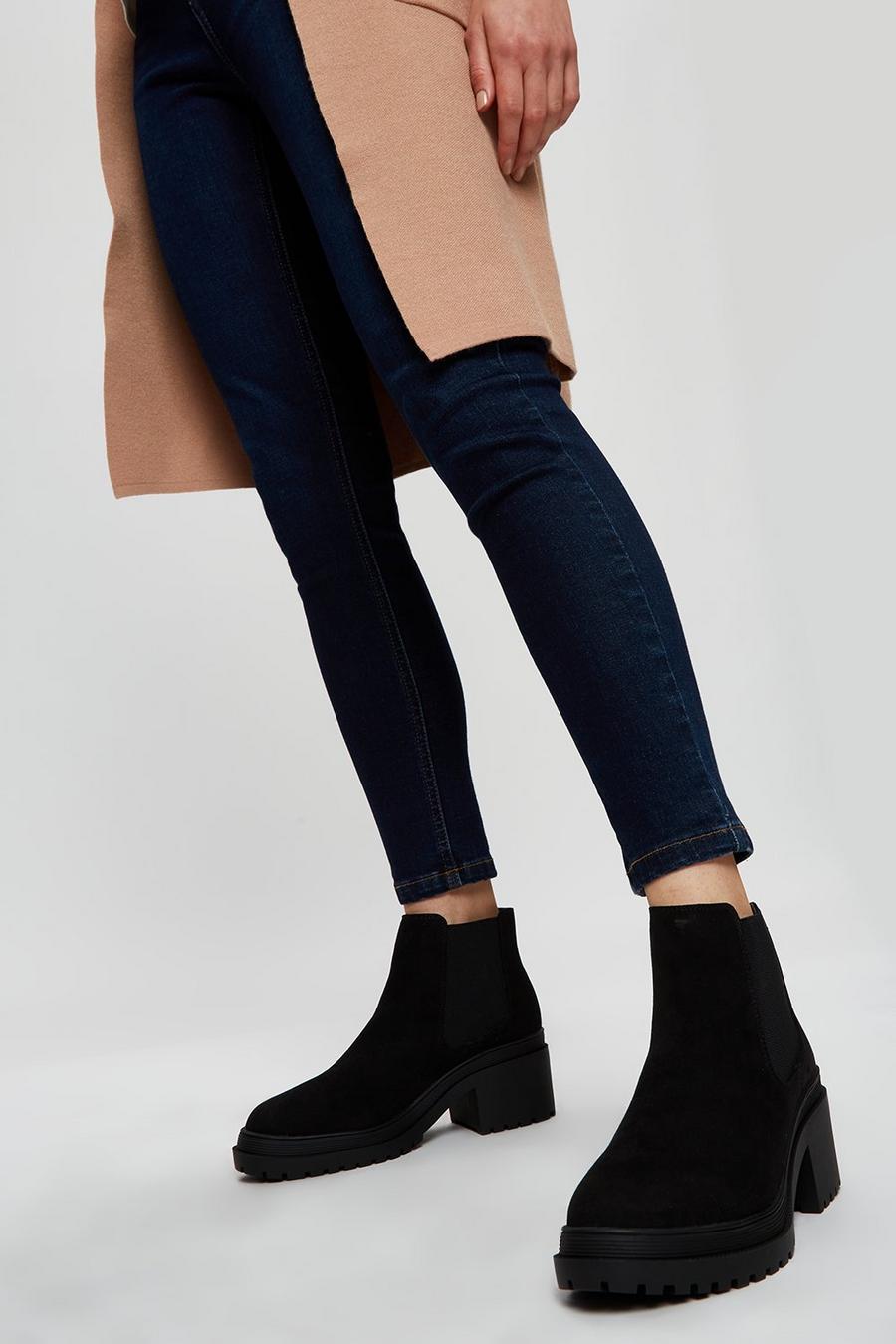 Wide Fit Aries Chelsea Unit Boot