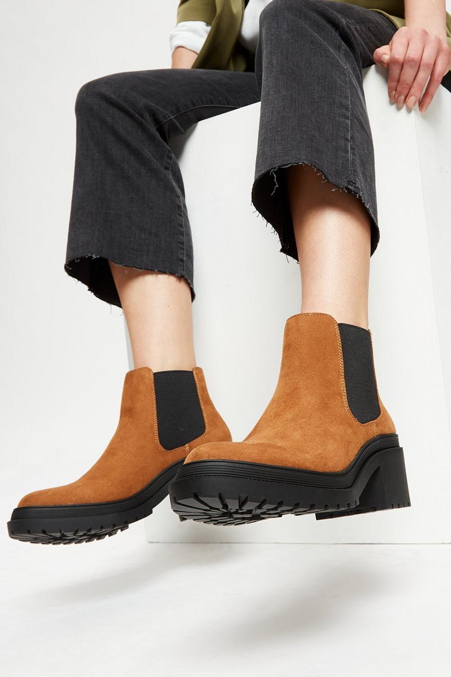 Wide Fit Aries Chelsea Unit Boot