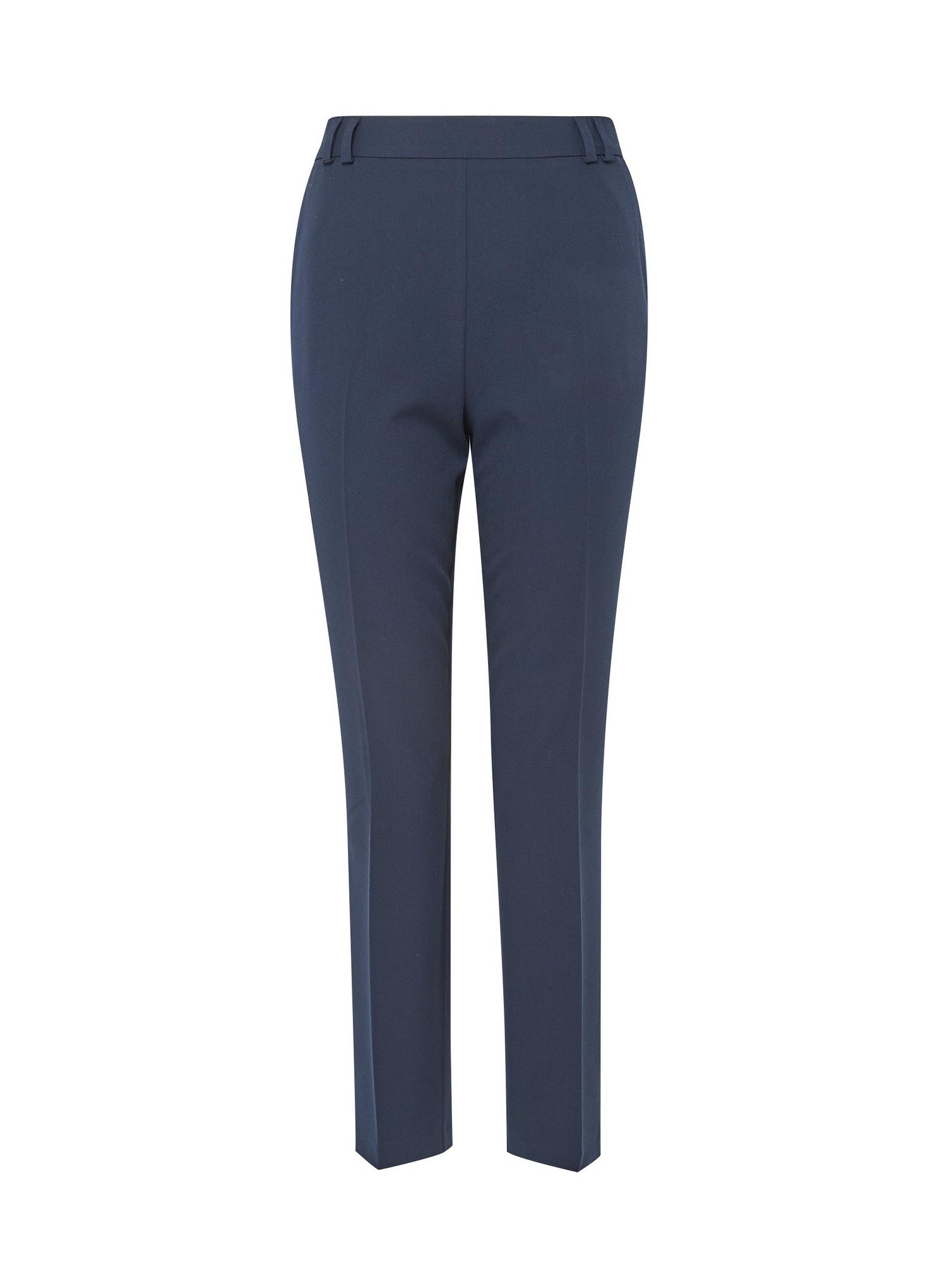 navy high waist trousers