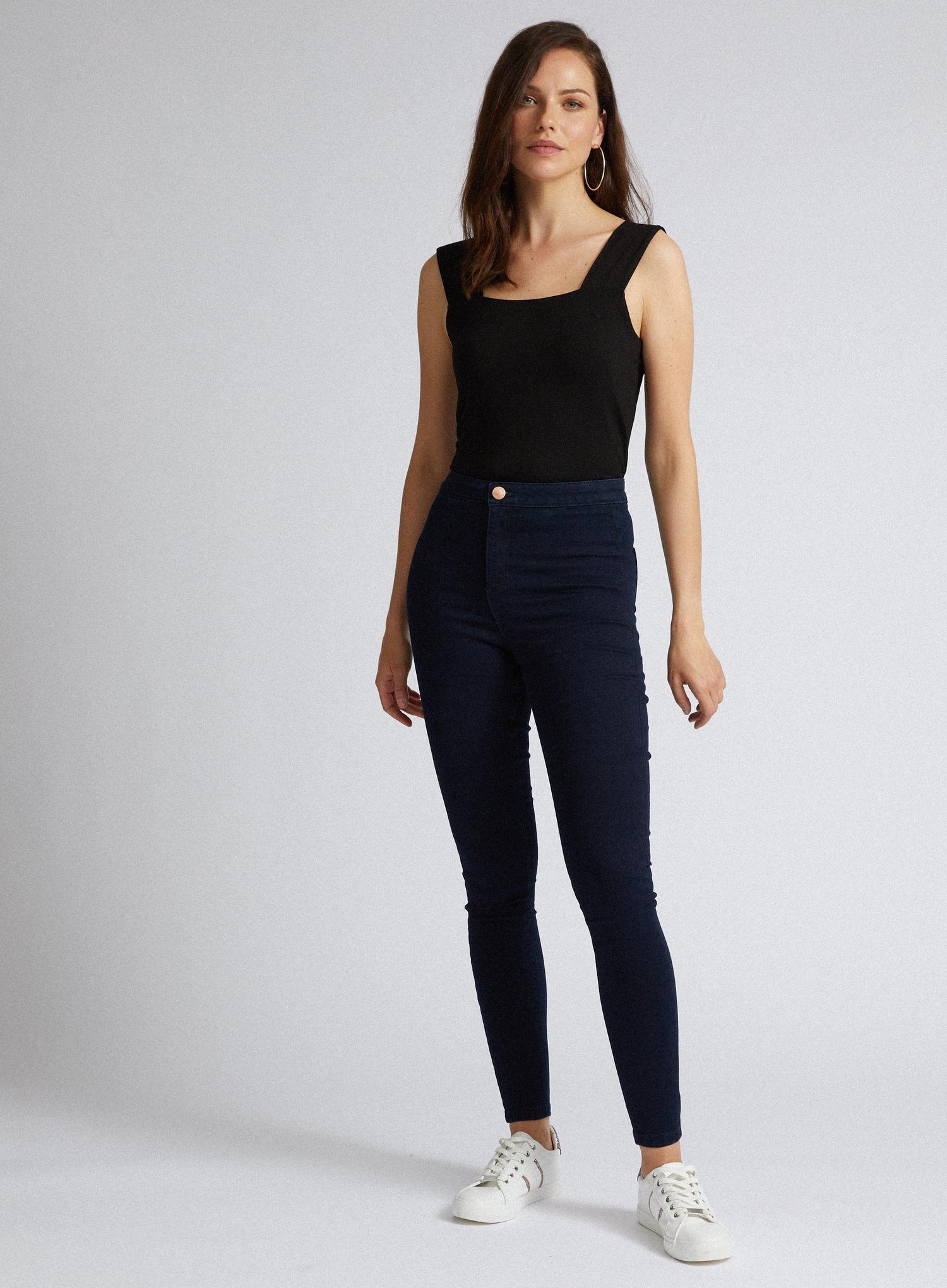 Indigo Regular Lyla Skinny Jeans Dorothy Perkins UK