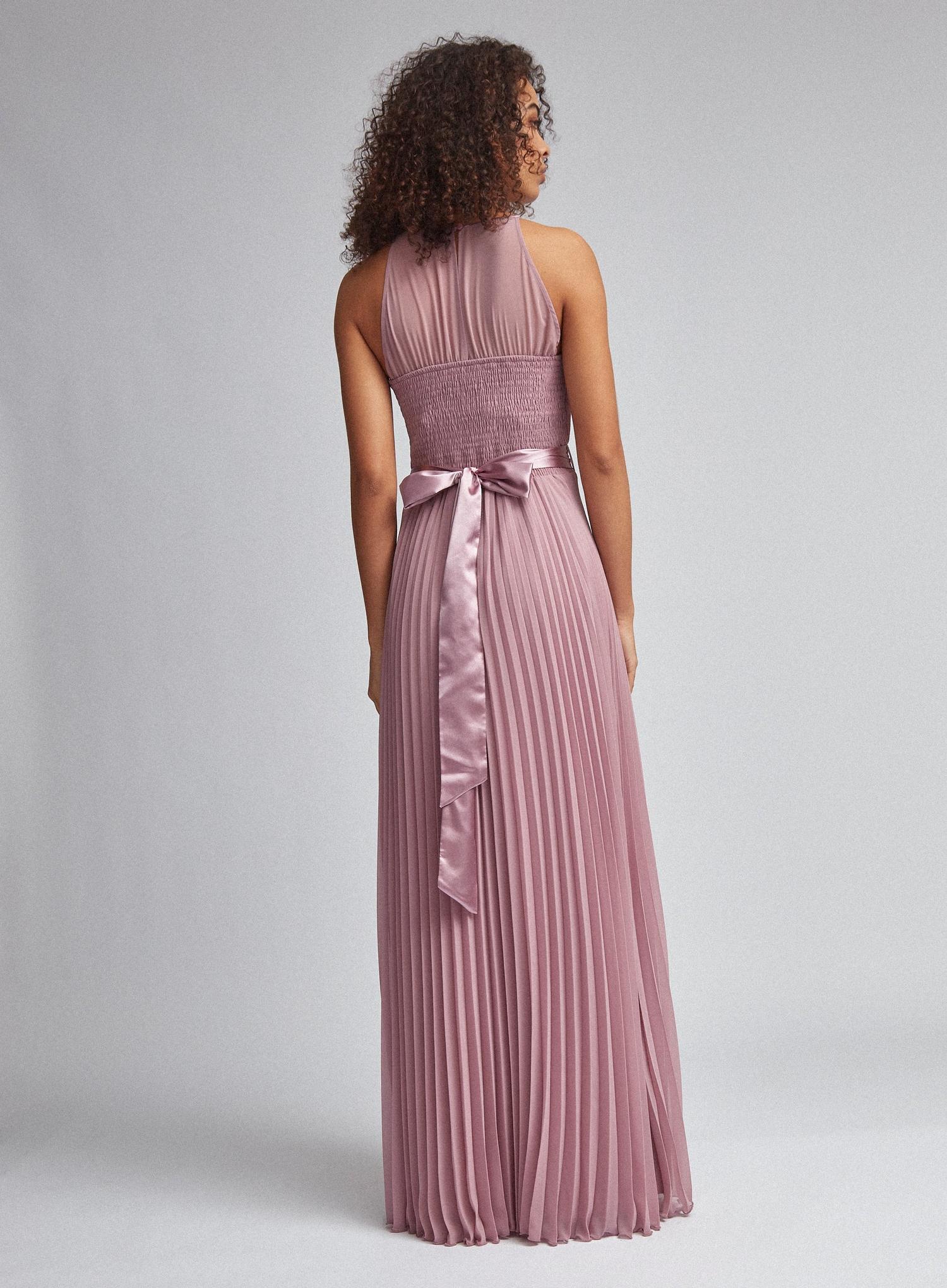 dark rose maxi dress