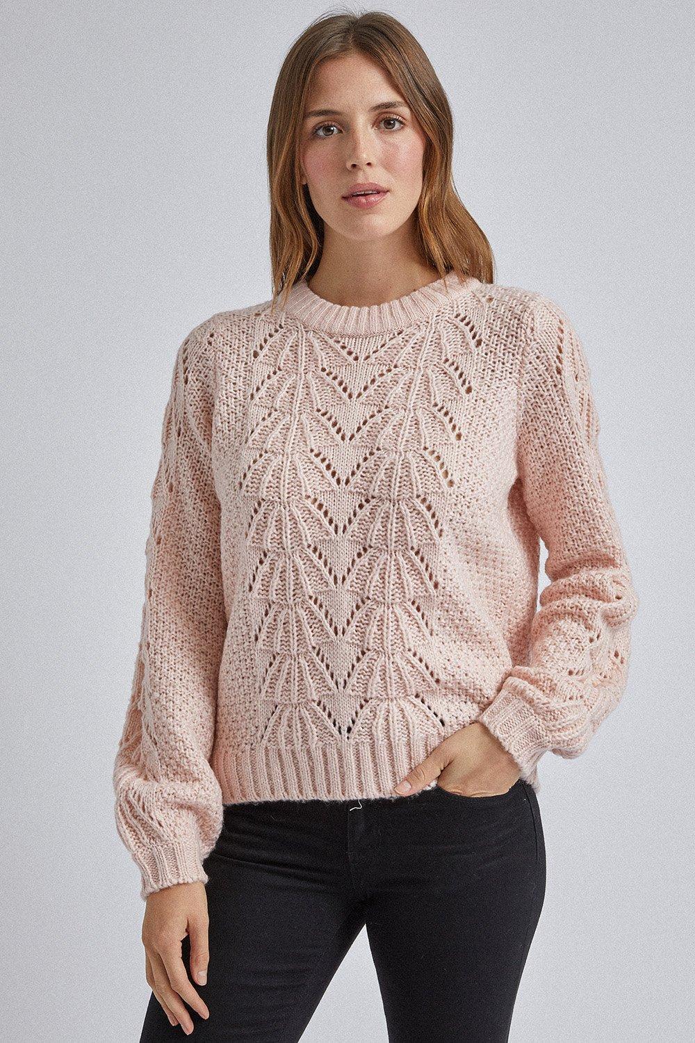 dorothy perkins pink jumper