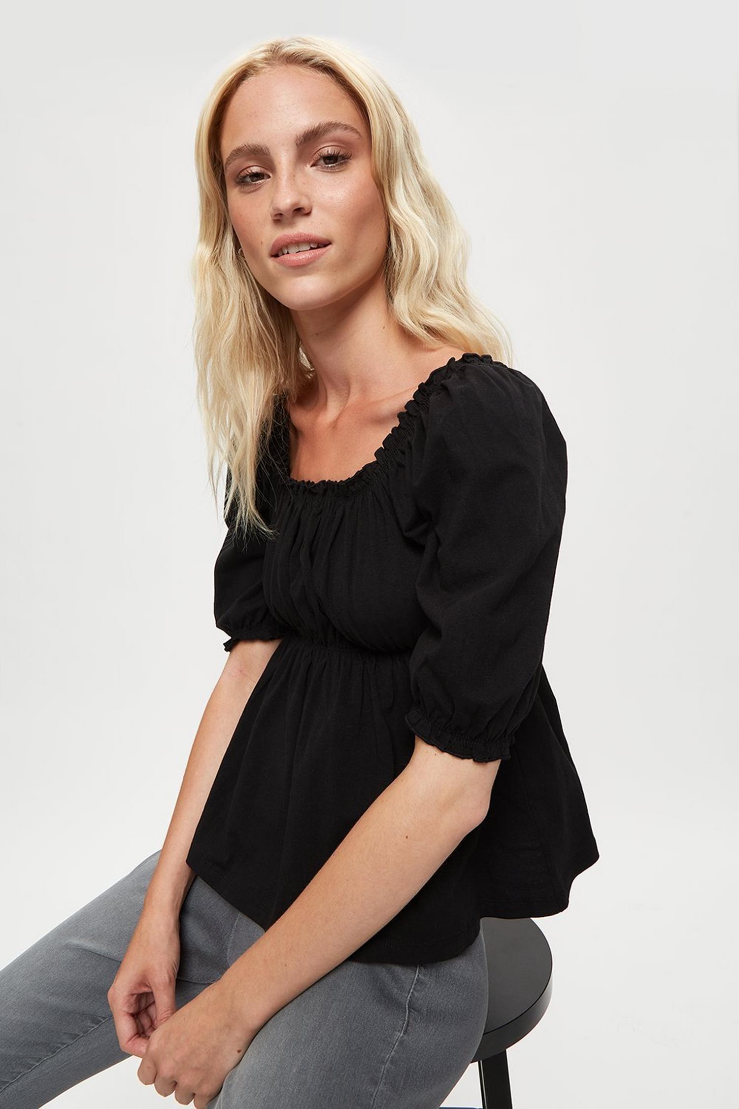 dorothy perkins puff sleeve tops