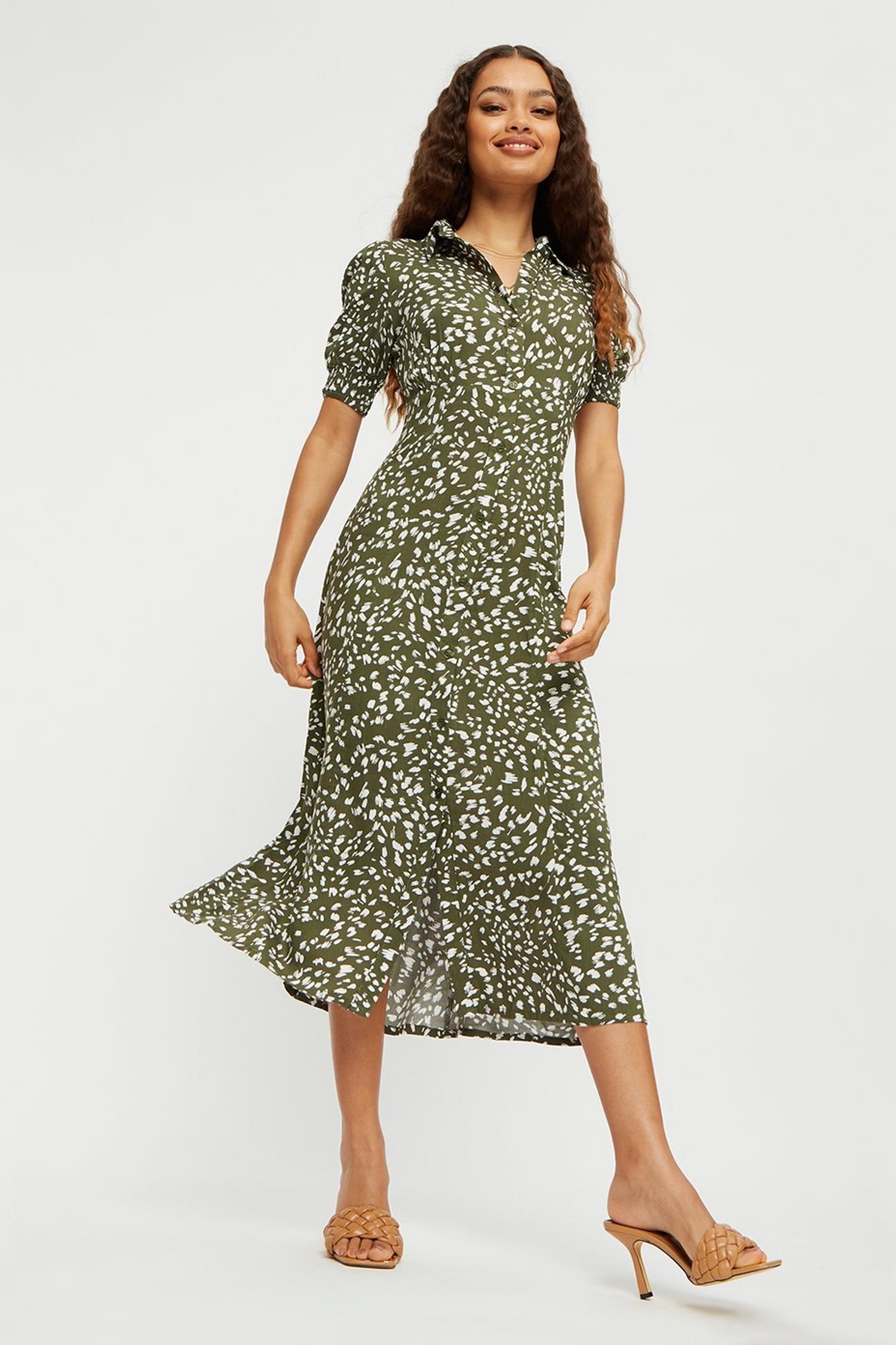 khaki dresses