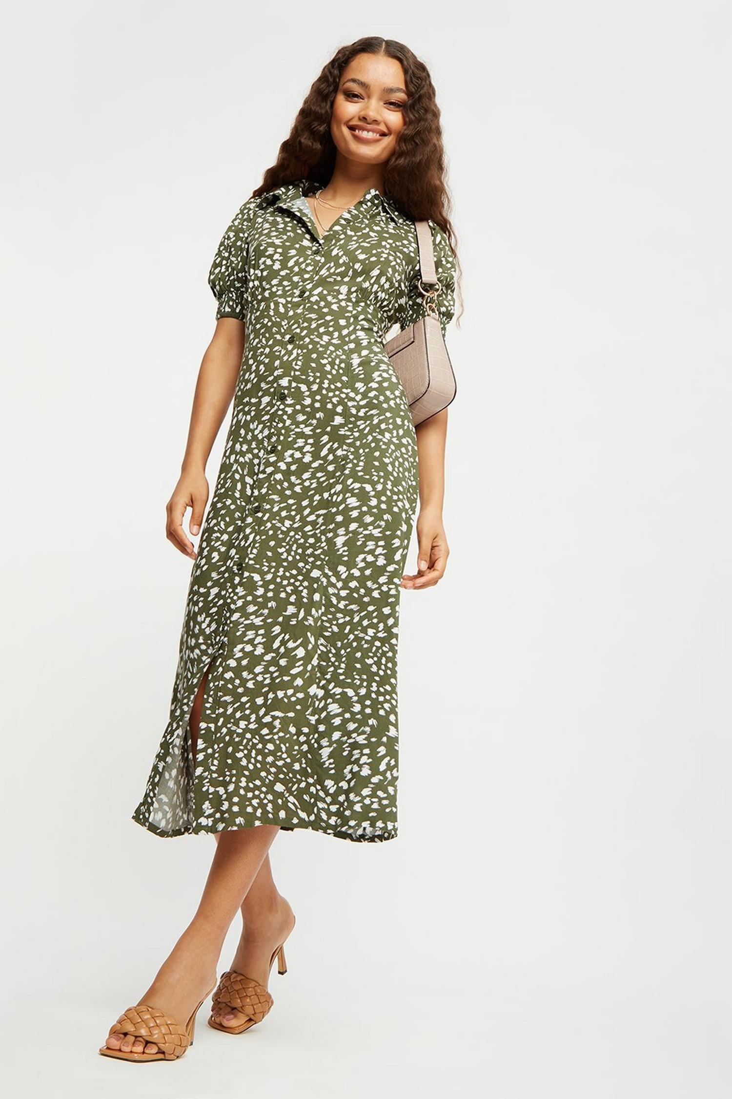 khaki dresses