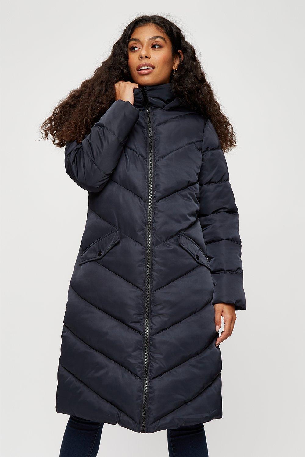 super long padded coat