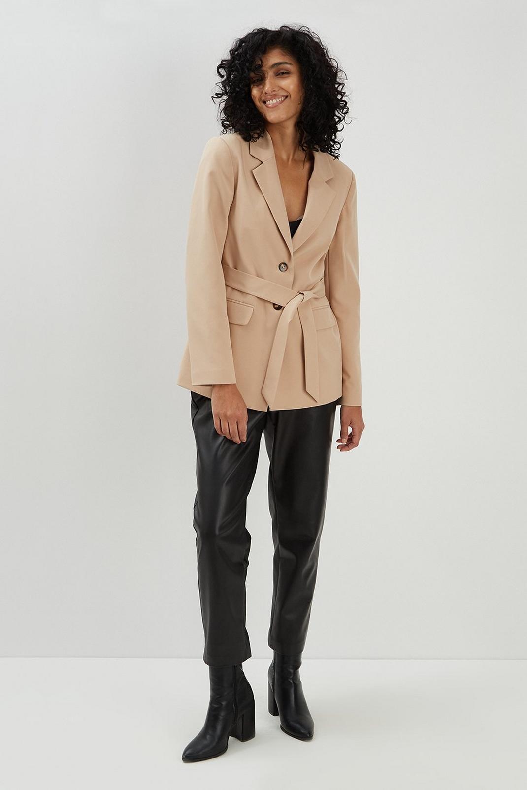 111 Relaxed Belted Jacket image number 2