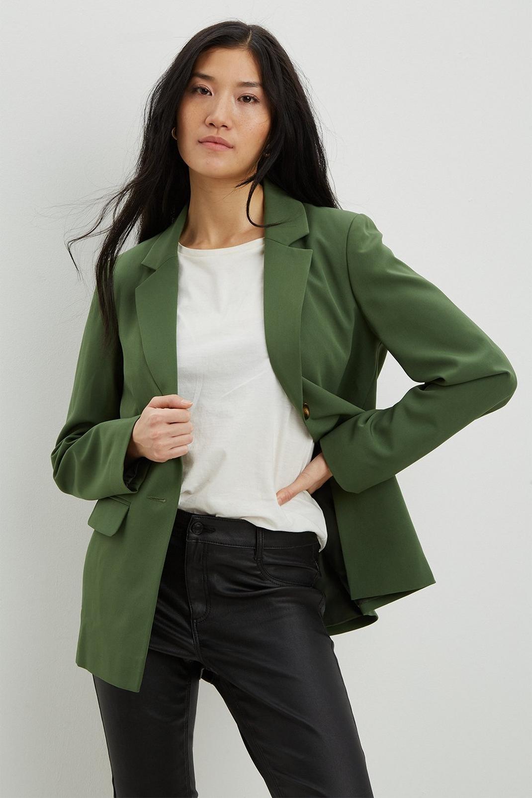 135 Relaxed Belted Blazer image number 2