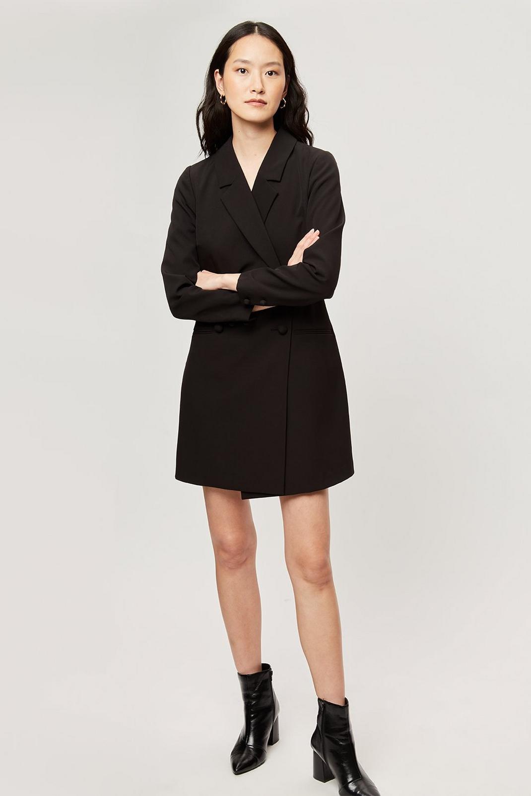 105 Tailored Double Breasted Blazer Dress image number 2