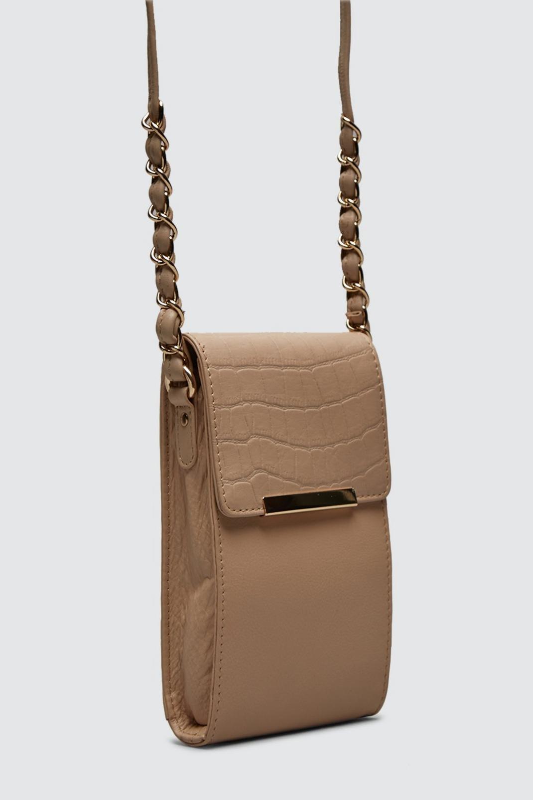 167 Luxe Leather Mobile Phone Cross Body image number 2