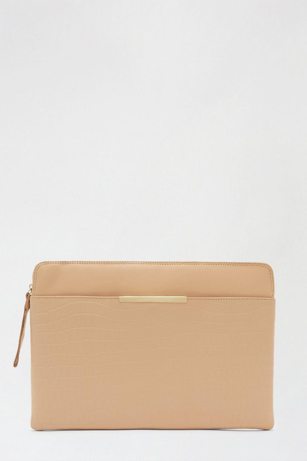 167 Luxe Leather Laptop Case image number 1