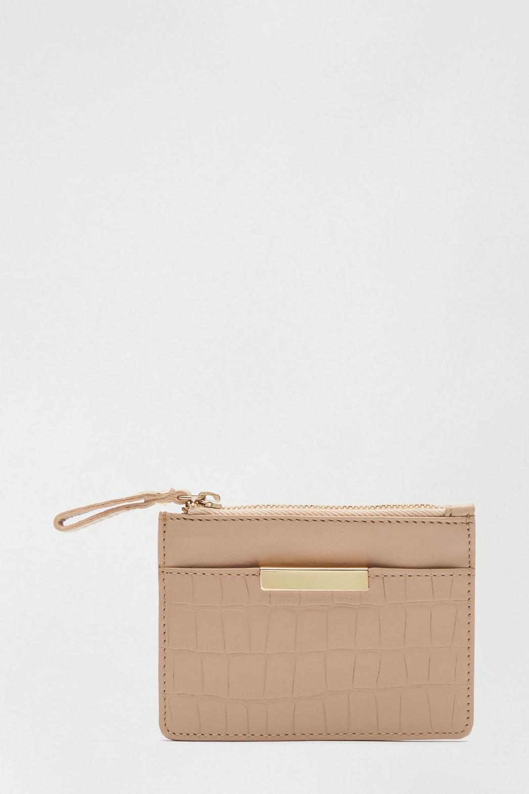 Luxe Leather Mini Purse image number 1