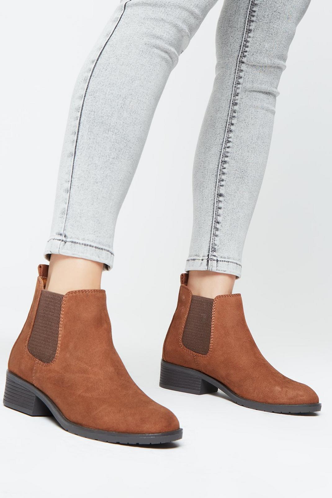Coco Wide Fit Megan Chelsea Boots image number 1