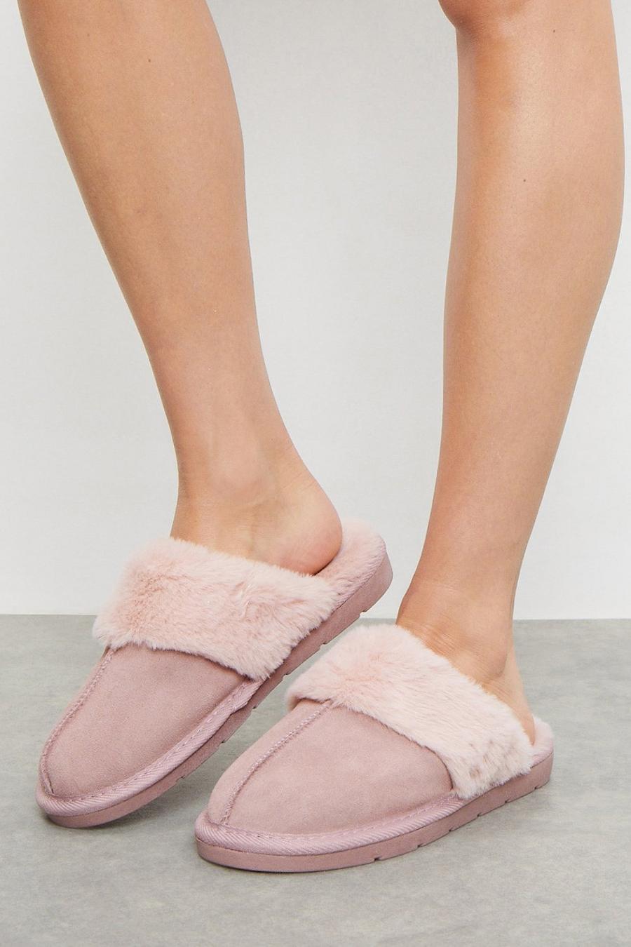 Harper Suede Leather Slippers