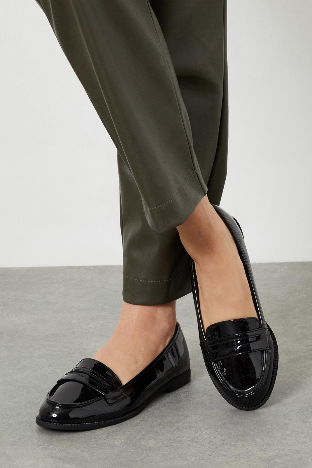 Wide Fit Lara Penny Loafers | Dorothy Perkins