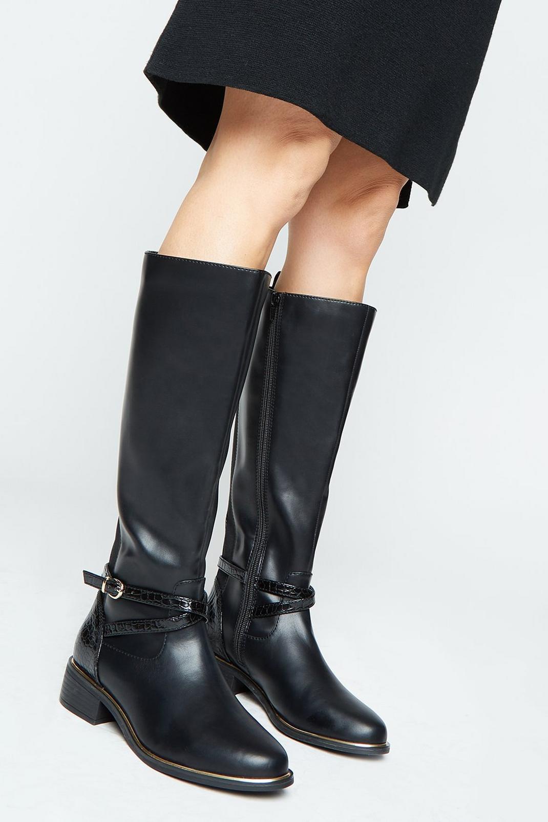 105 Kennedy Ankle Strap High Leg Boot image number 2