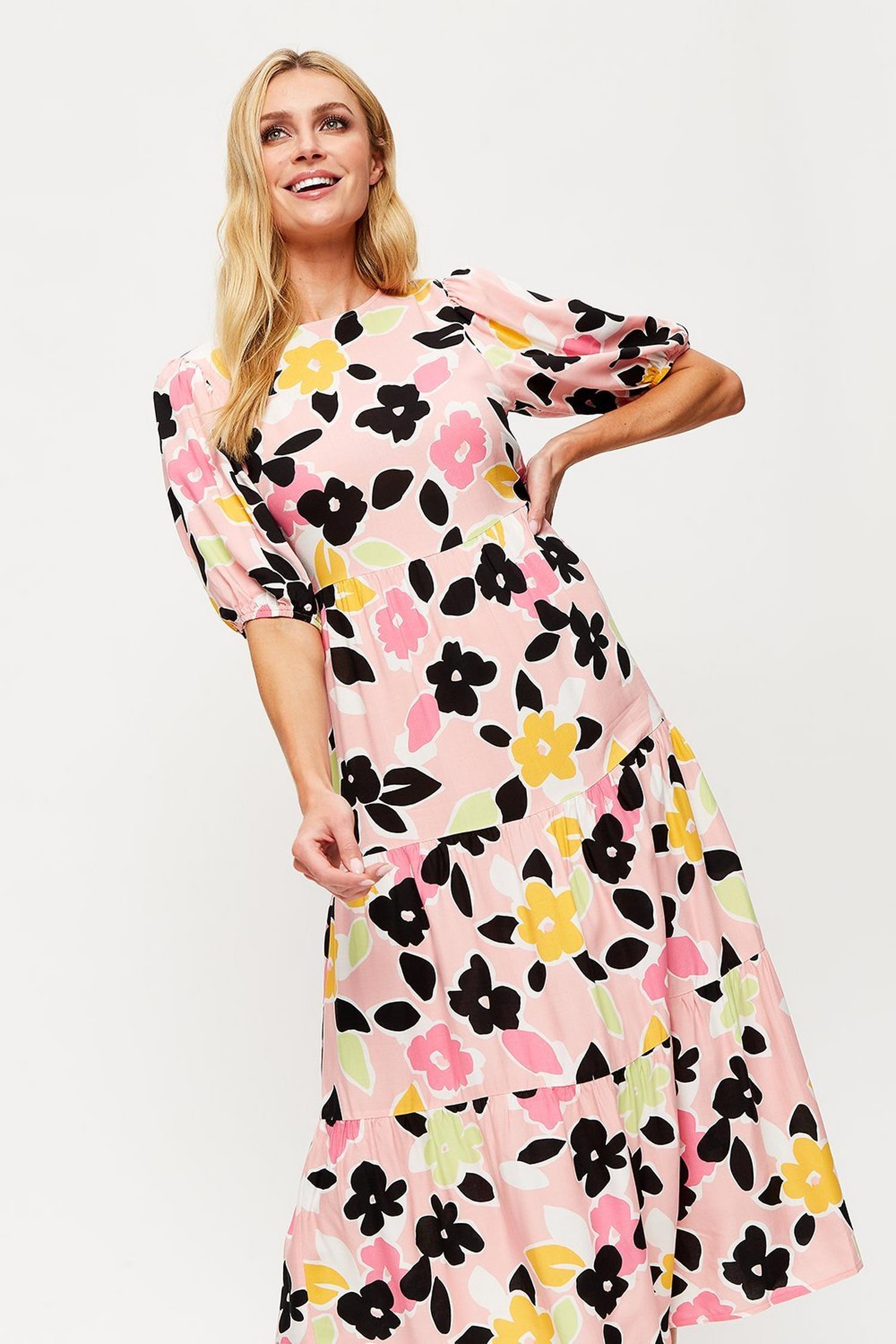 pink floral clothing