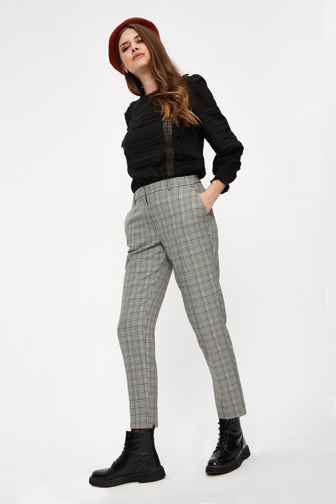 131 Tall Grey Check Trouser image number 2