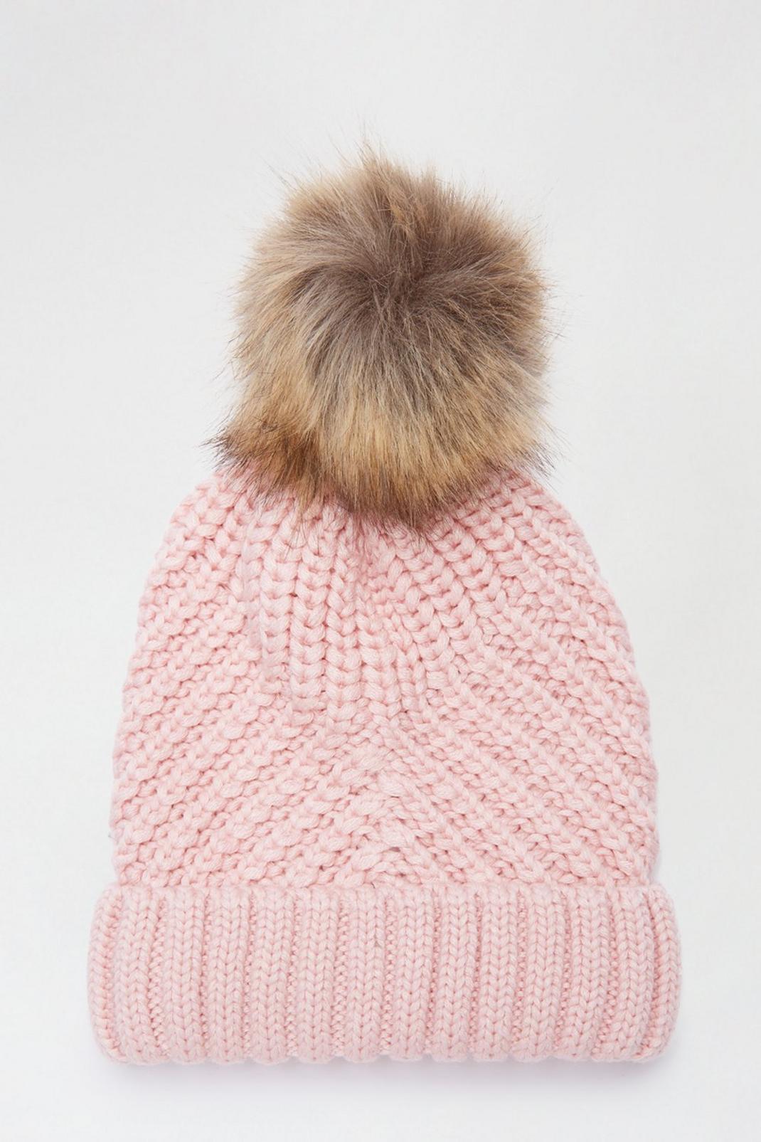 107 Blush Recycled Pom Hat image number 2