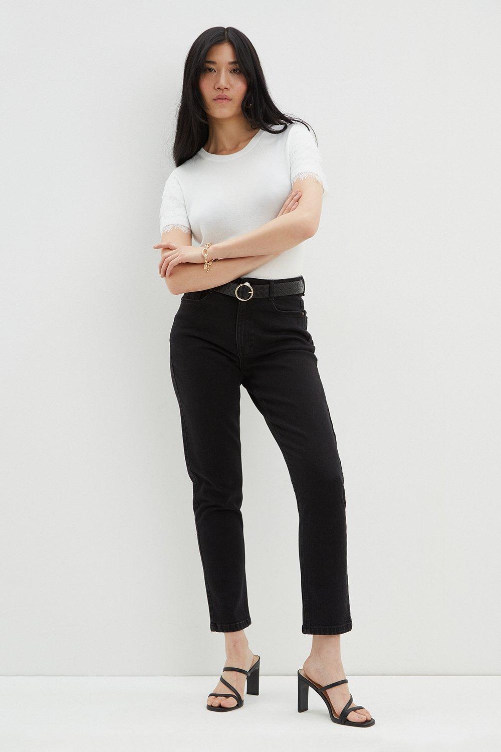 dorothy perkins petite mom jeans