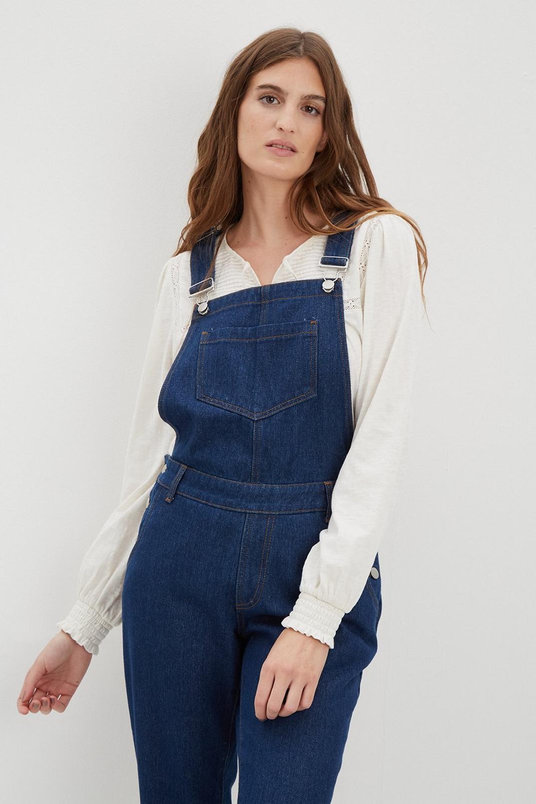 132 Relaxed Fit Dungaree image number 2