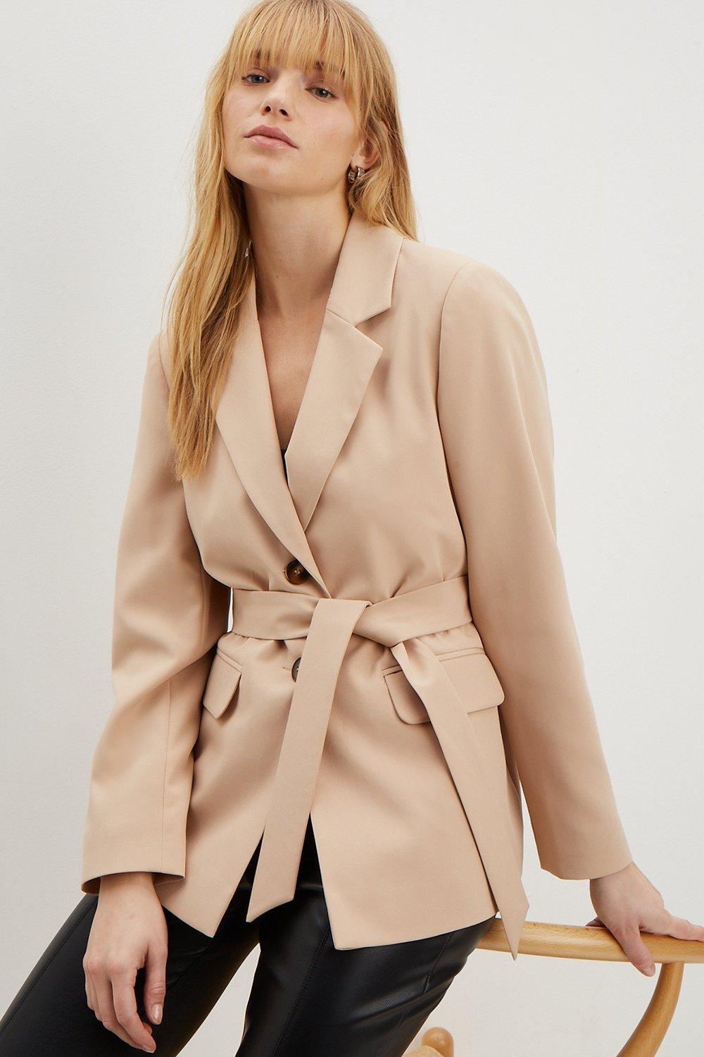 dorothy perkins camel coat petite