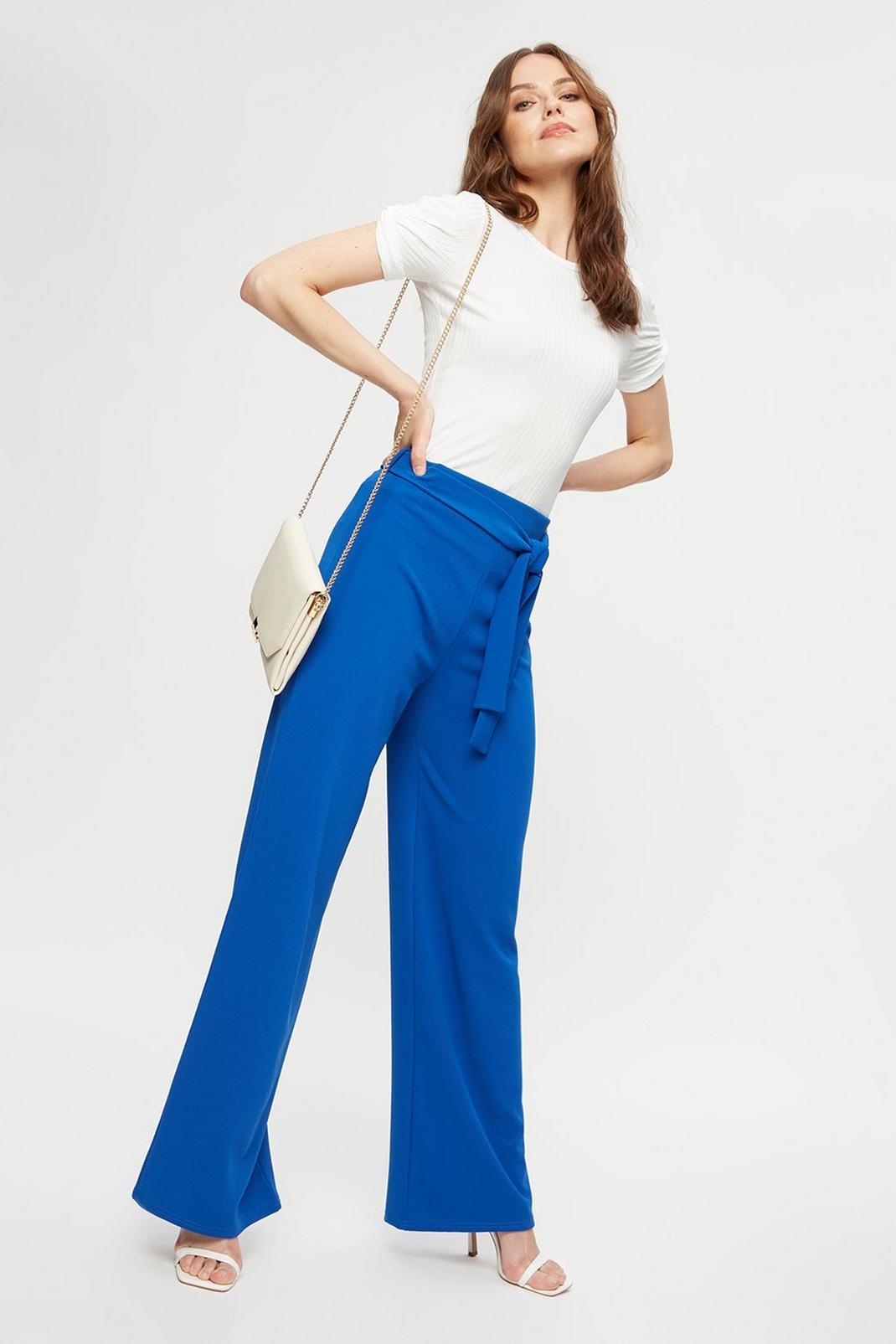 119 Jersey Wide Leg Trouser  image number 1