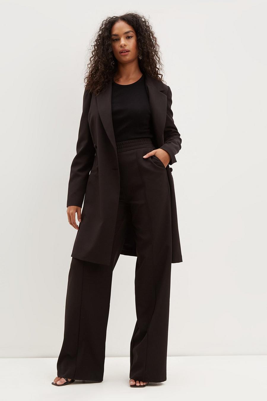 Tall Oversized Wide Leg Trousers