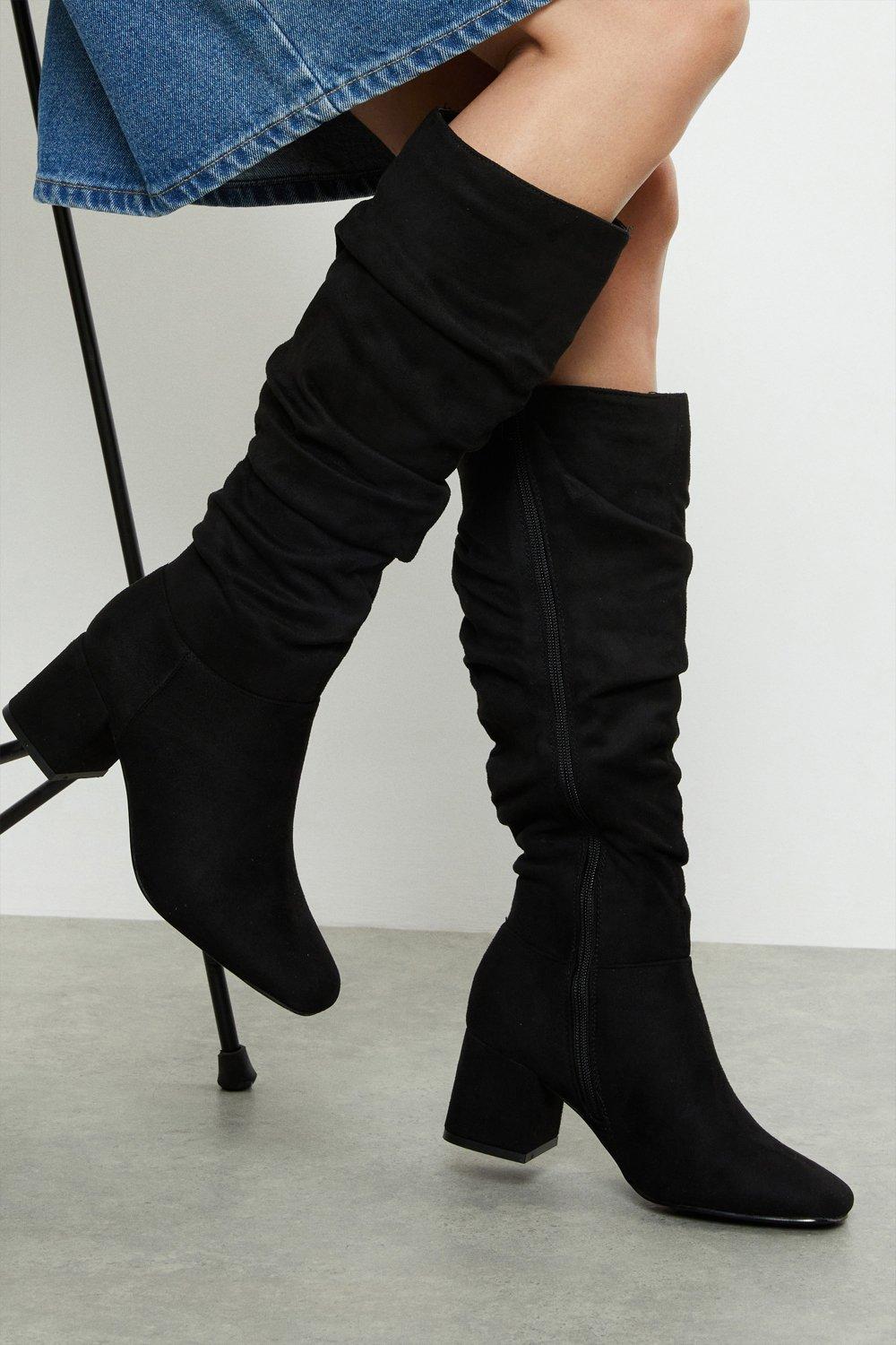 dorothy perkins knee length boots