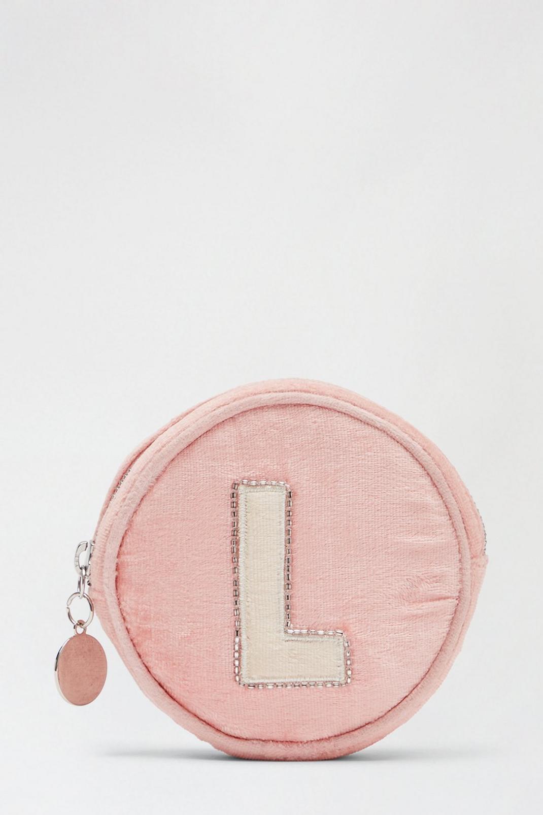 Rose Alphabet Initial 'L' Coin Purse image number 1