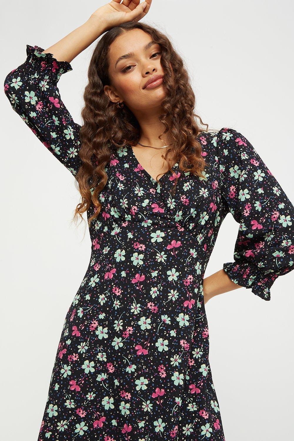 dorothy perkins petite floral dress