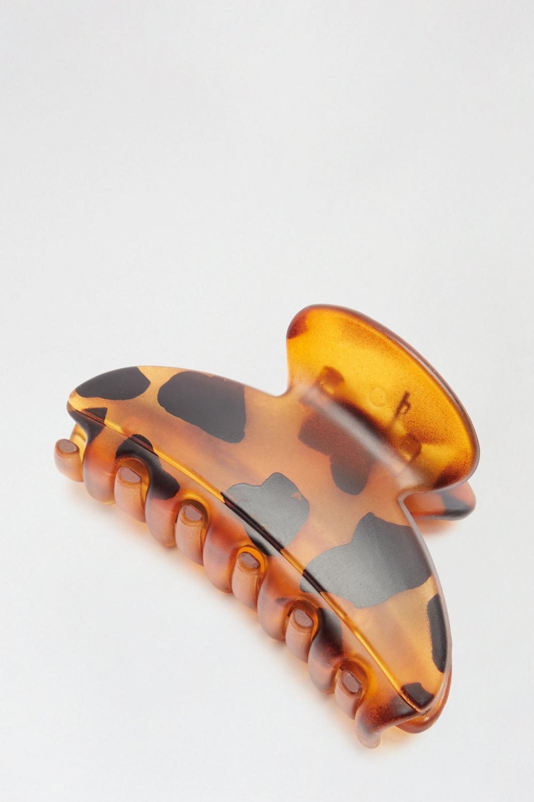 Animal Print Claw Hair Clip image number 1