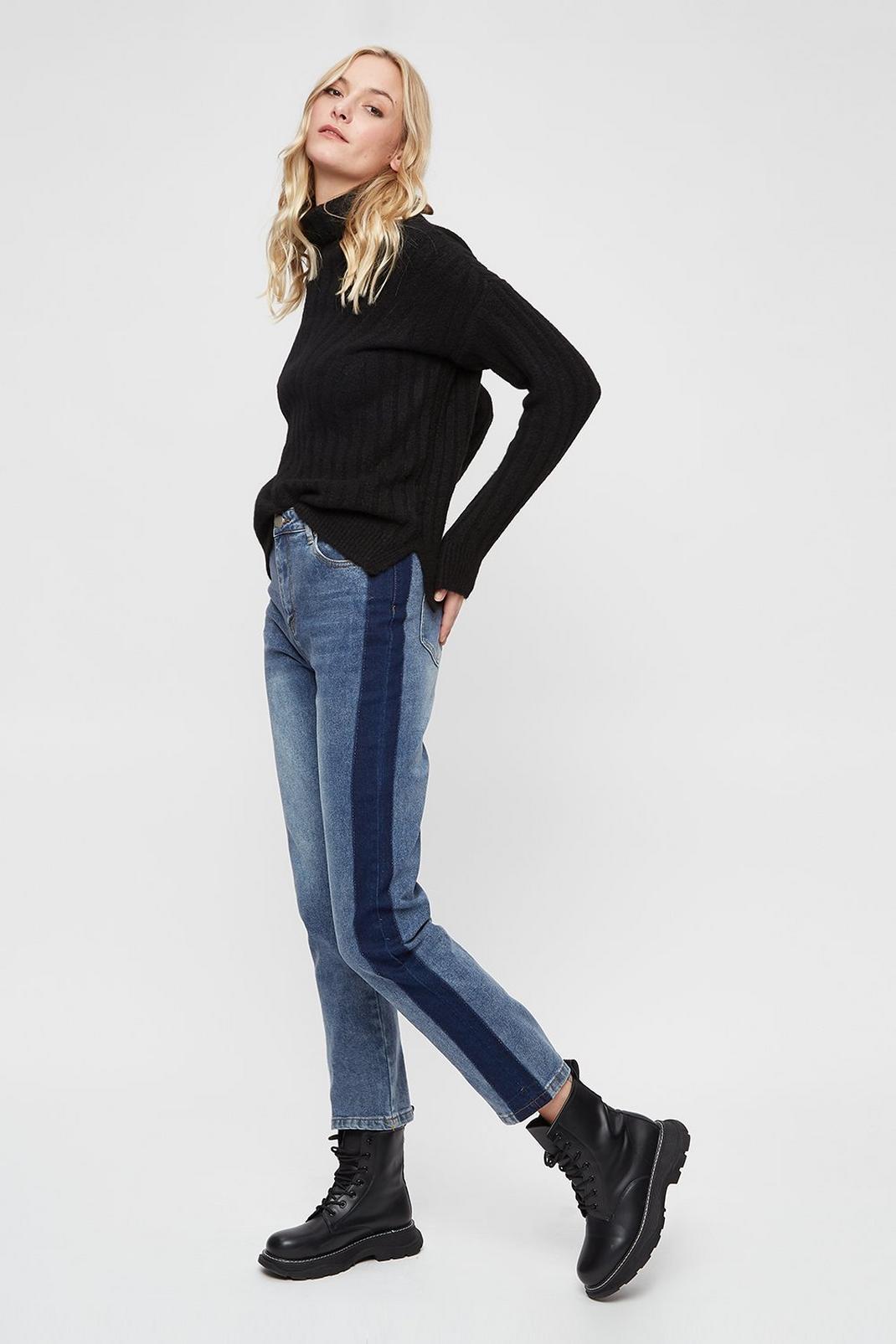 986 Tall Two Tone Jeans image number 1